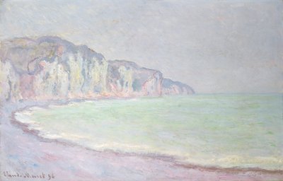 Cliffs at Pourville by Claude Monet