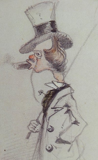 Dandy with a Cigar by Claude Monet