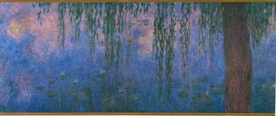 Water Lilies, The Willows by Claude Monet