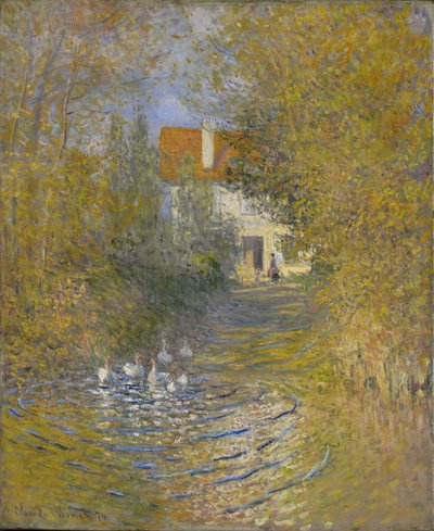 The Geese by Claude Monet