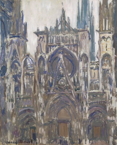 The Rouen Cathedral by Claude Monet