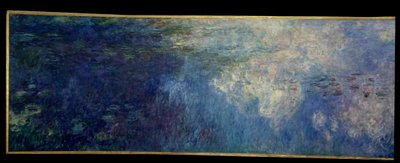 The Water Lilies; the Clouds (left part of the triptych) by Claude Monet