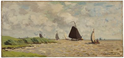 View from Voorzan by Claude Monet