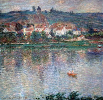 Village Vétheuil by Claude Monet