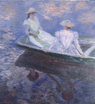 Boating by Claude Monet