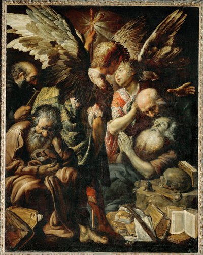 The Death of Saint Anthony of Padua by Claude Vignon