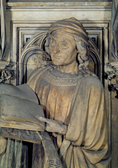 Jeremiah (detail) by Claus and Malouel, Jean Sluter