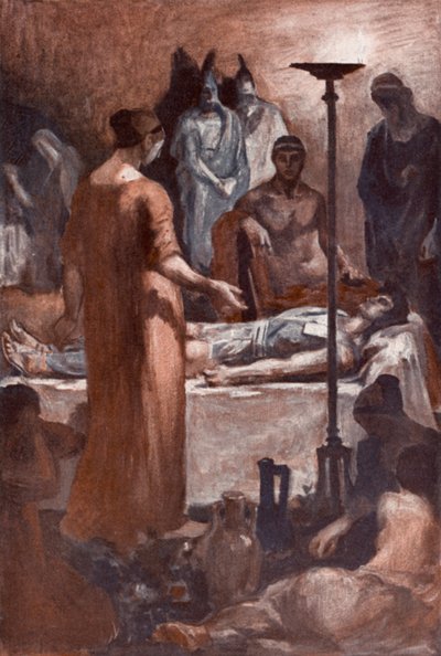 Illustration for the Iliad by Clement Goutier