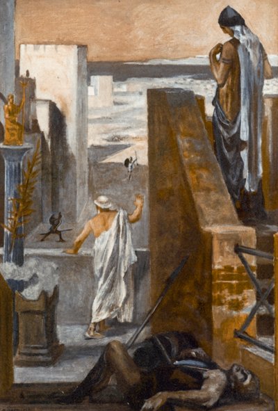 Illustration for the Iliad by Homer by Clement Goutier