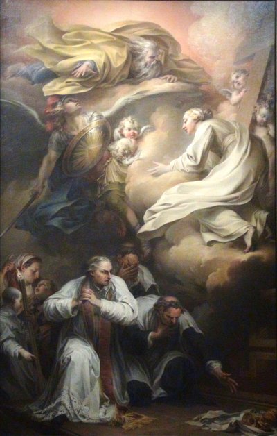 The Discovery of the Profanation of the Holy Hosts at Saint-Merry Church by Clement Louis Marie Anne Belle