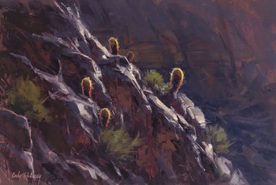 Golden Cacti Slope by Cody DeLong