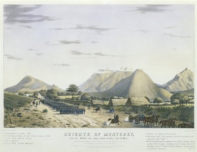 Heights of Monterey, From the Saltillo Road Looking Towards the City, Worth