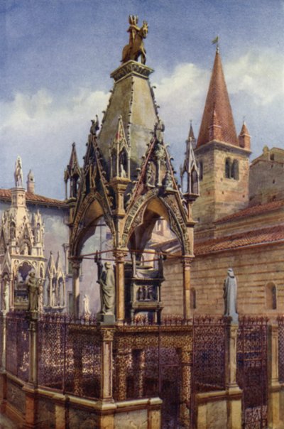 Tombs of the Scaligeri Family, Verona by Commendator Formilli