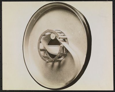Internal Workings of the Feaster Film Feed Machine for Phonograph Records by Company Byron