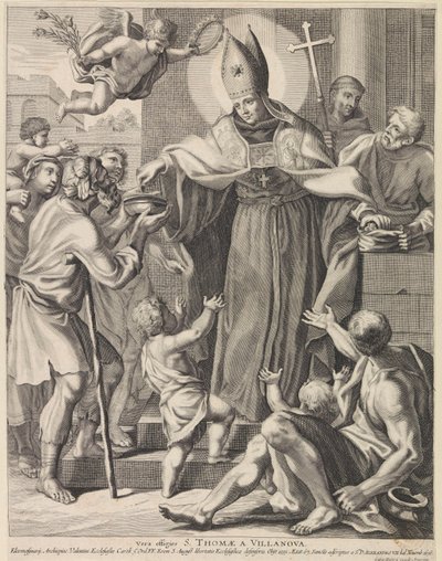 Saint Thomas of Villanova by Conrad Lauwers