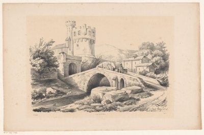 Landscape with Fort and Bridge (The Landscape series) by Constantinus Cornelis Huysmans