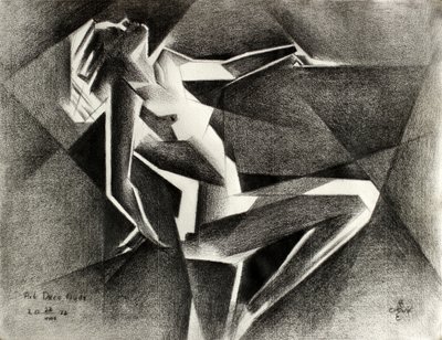 Art Deco Dancer by Corné Akkers