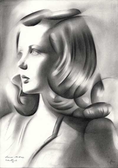 Classic Woman Profile by Corné Akkers