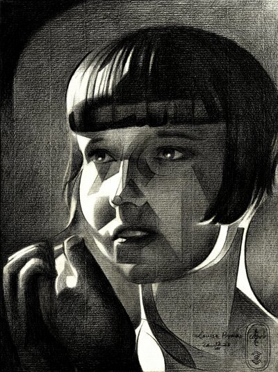 Dramatic Geometric Portrait by Corné Akkers