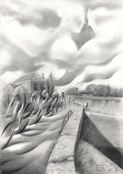 Dynamic Cycling Race by Corné Akkers