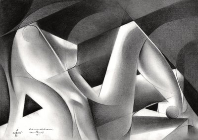 Elegant Abstract Form by Corné Akkers