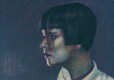 Elegant Profile Portrait by Corné Akkers