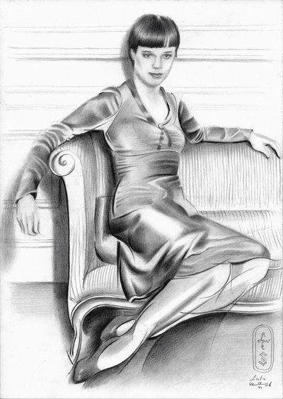 Elegant Woman Posing by Corné Akkers