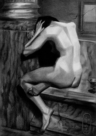Figure of Despair by Corné Akkers