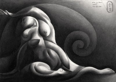 Golden Spiral Figure by Corné Akkers