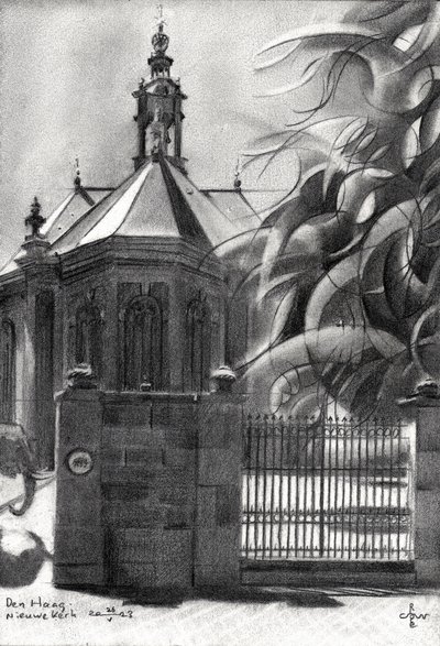 Historic City Church by Corné Akkers