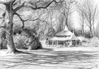 Park Pavilion Sketch by Corné Akkers