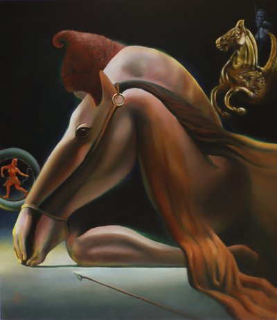 Pensive Centaur Archer by Corné Akkers