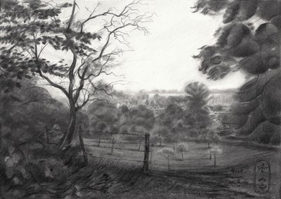 Serene Valley Landscape by Corné Akkers