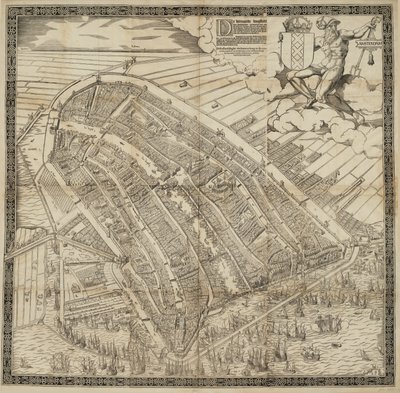 The Famous Trading City of Amsterdam by Cornelis Anthonisz.