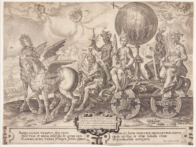 The Triumph of the World by Cornelis Cort