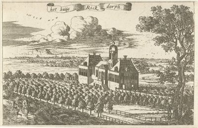 Country House at Rijksdorp by Cornelis Elandts