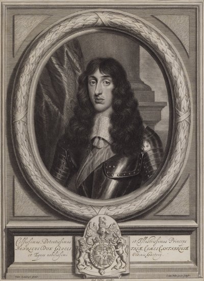Henry Stuart, Duke of Gloucester, Youngest Son of King Charles I by Cornelis II Van Dalen