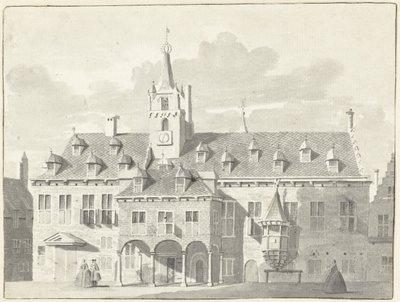 The Town Hall of Gorinchem by Cornelis Pronk