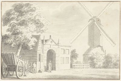 Noordeinder Gate at Monnickendam by Cornelis Pronk