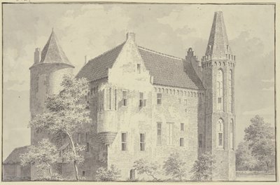 Croy Castle in the Village of Aarle-Rixtel by Cornelis Pronk