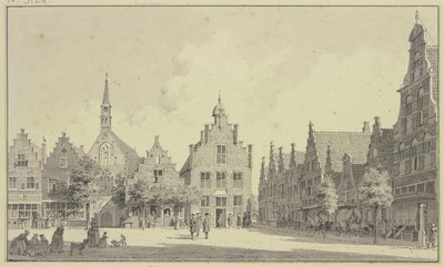 The Market of Steenwyk by Cornelis Pronk