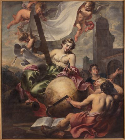 Allegory of Geometry by Cornelis Schut