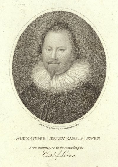 Portrait of Alexander Leslie, Earl of Leven by Cornelius Janssen van Ceulen