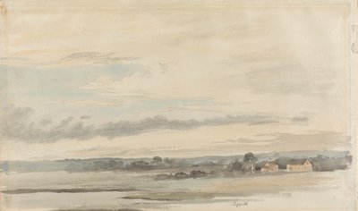 View in Suffolk by Cornelius Varley