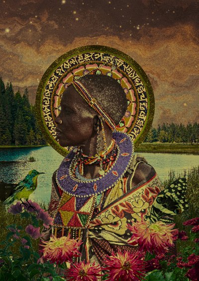 African Woman Nature Spirit by CosmoZach