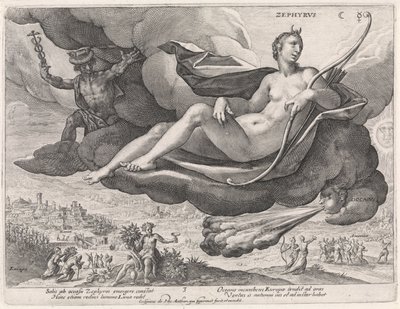 West Wind by Crispijn van de Passe (I)