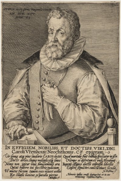Carolus van Utenhoven by Crispijn van de Passe I