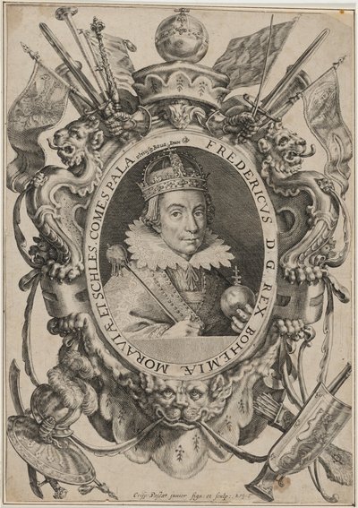 Frederick V, Elector Palatine, King of Bohemia by Crispijn van de Passe I