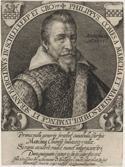 Philip of Cleves and Julich by Crispijn van de Passe I
