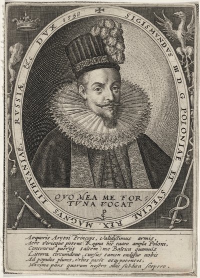 Sigismund III, King of Poland by Crispijn van de Passe I